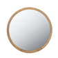 Mango Wood Wall Mirror, 20"x 20"