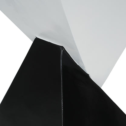 Noa Geometric Outdoor Side Table