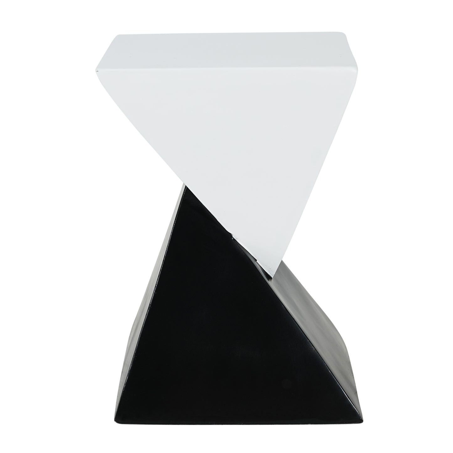 Noa Geometric Outdoor Side Table