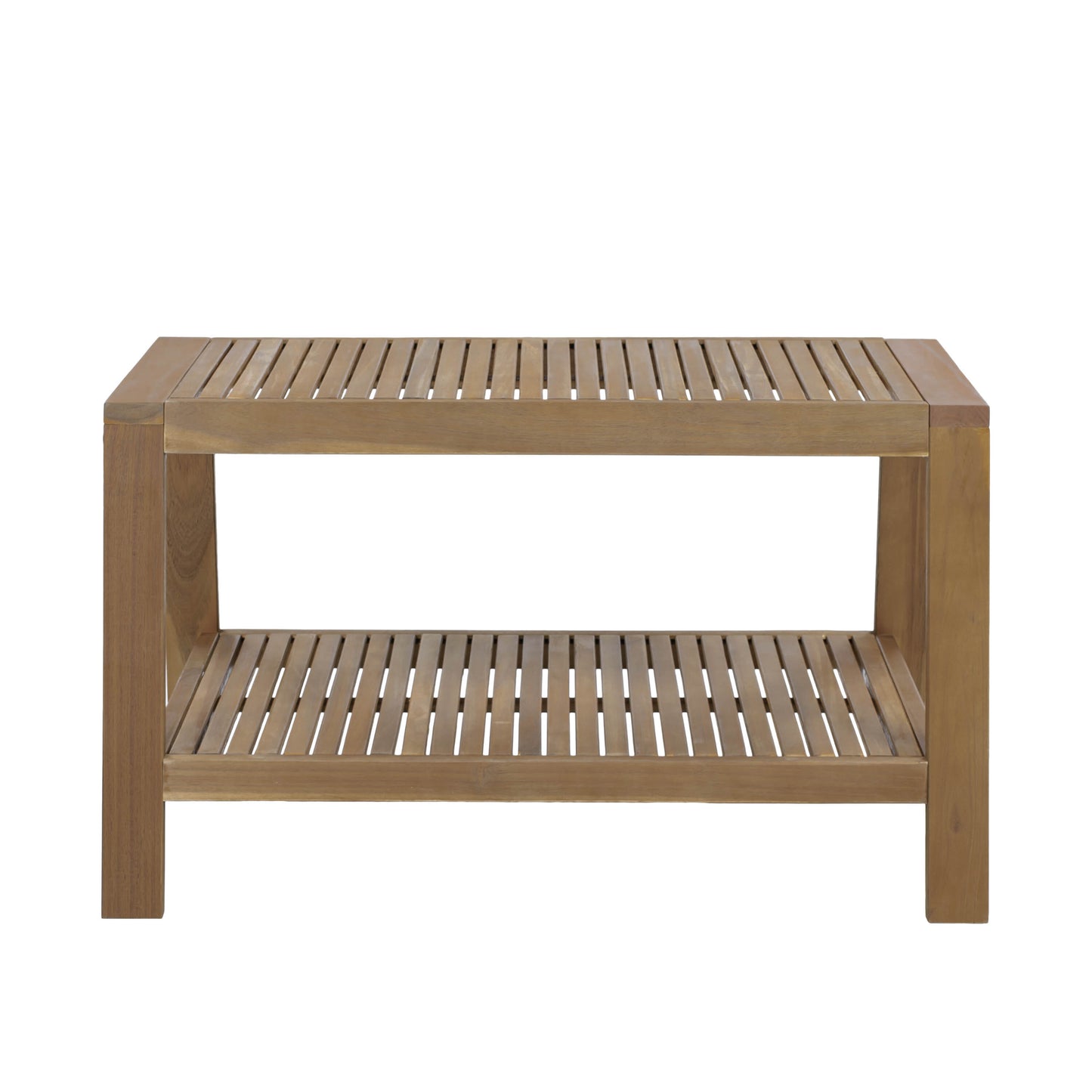 Aven Acacia Wood Outdoor Conversation, 2 Piece Set