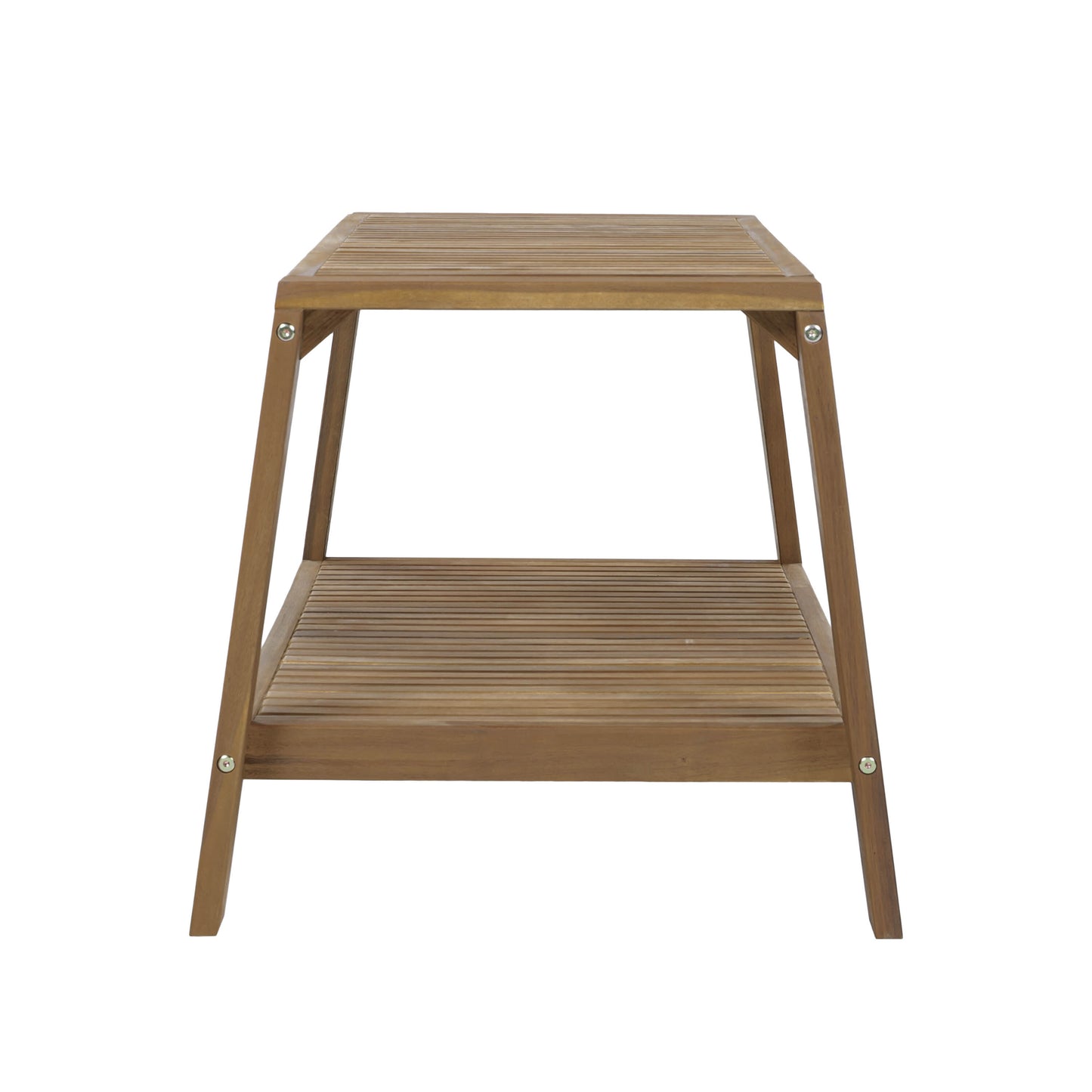 Aven Acacia Wood Outdoor Conversation, 2 Piece Set
