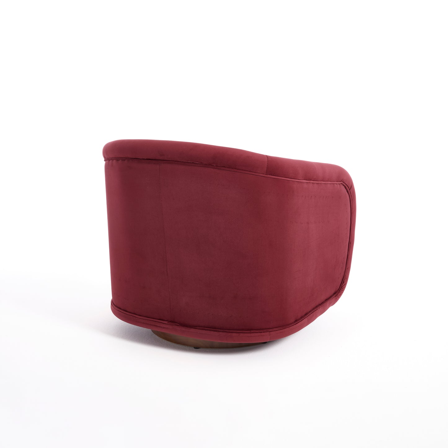 Elara Velvet Swivel Barrel Chair
