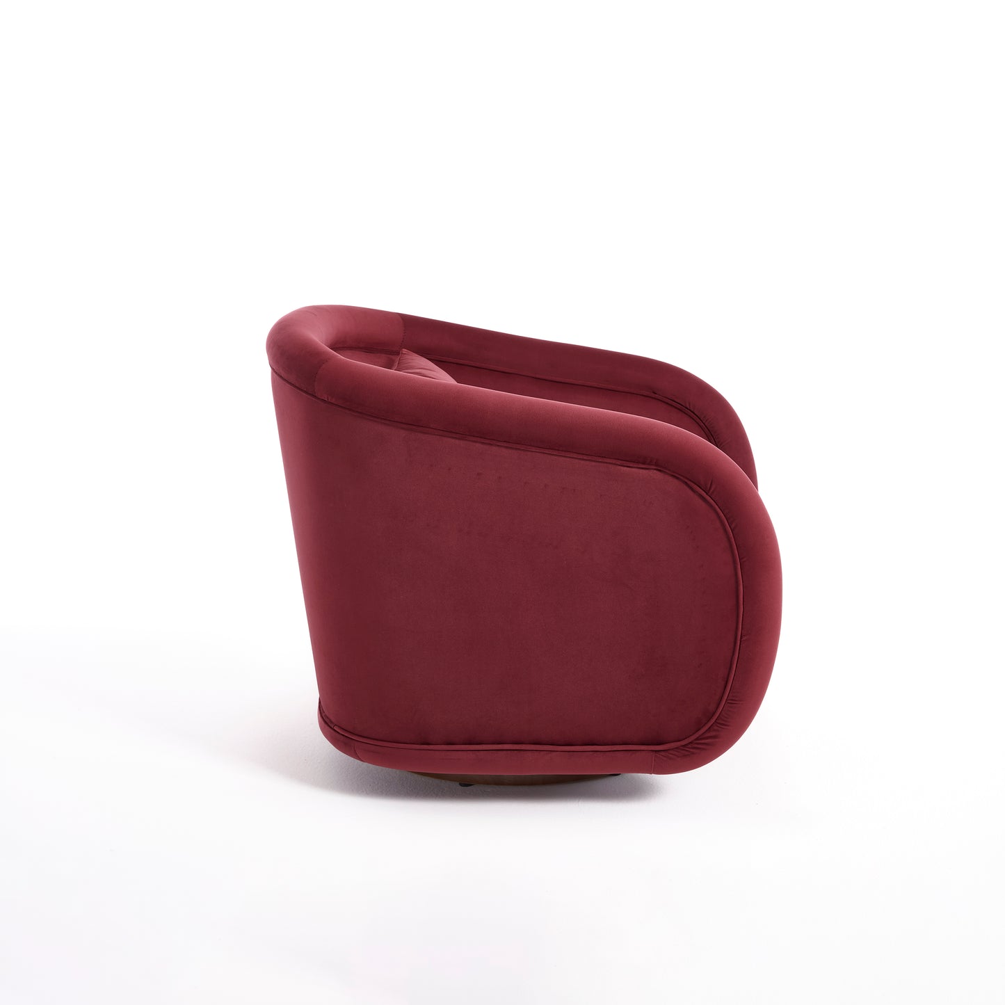 Elara Velvet Swivel Barrel Chair