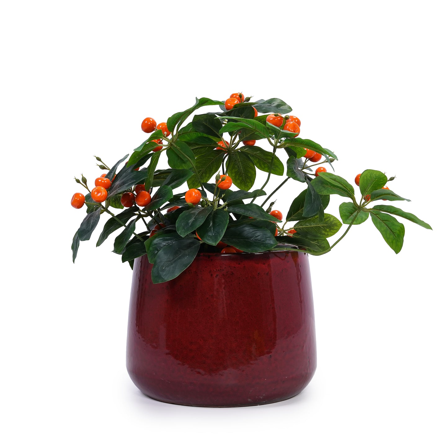 Roux Glazed Ceramic Planter Set
