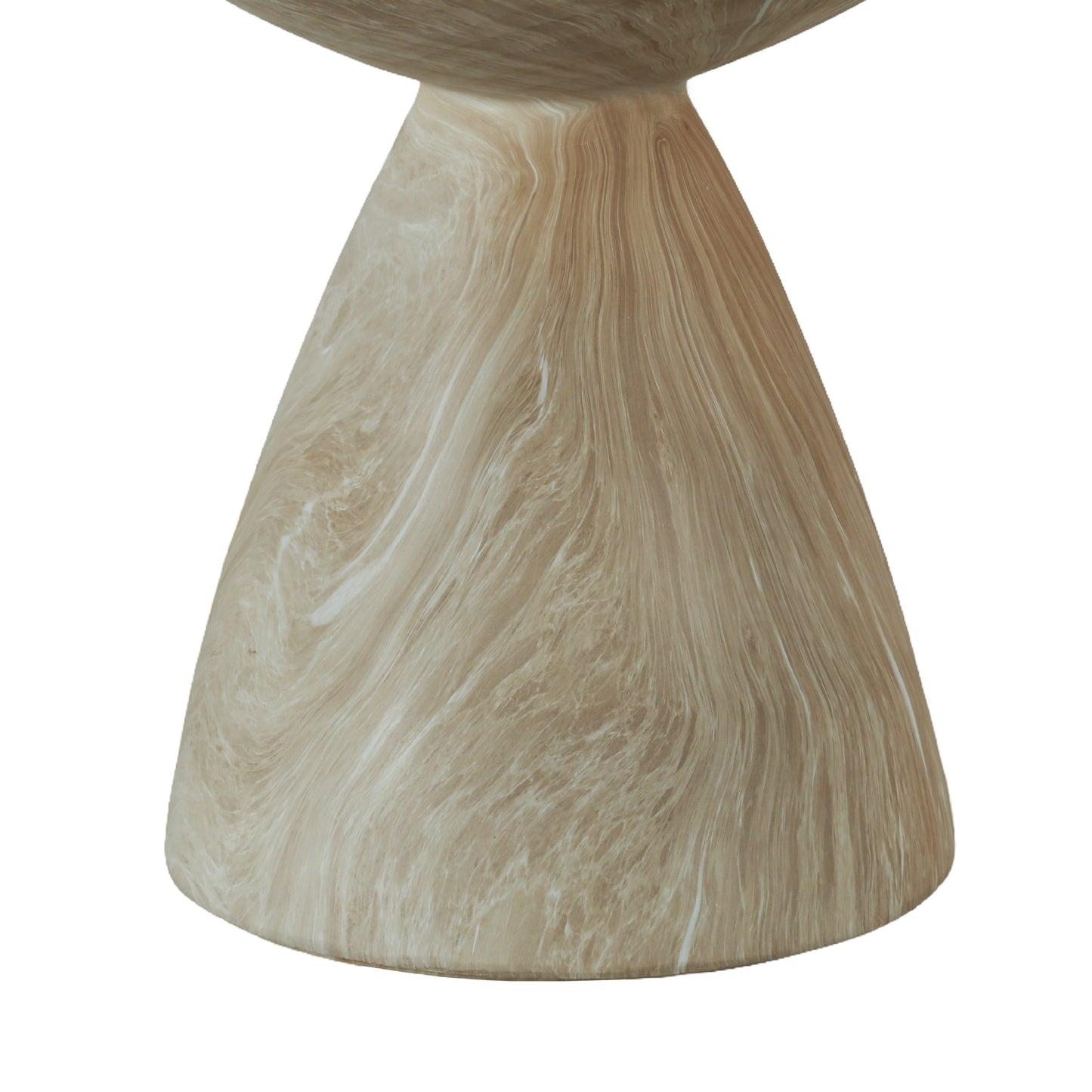 Terrazzo Faux Marble Outdoor Side Table