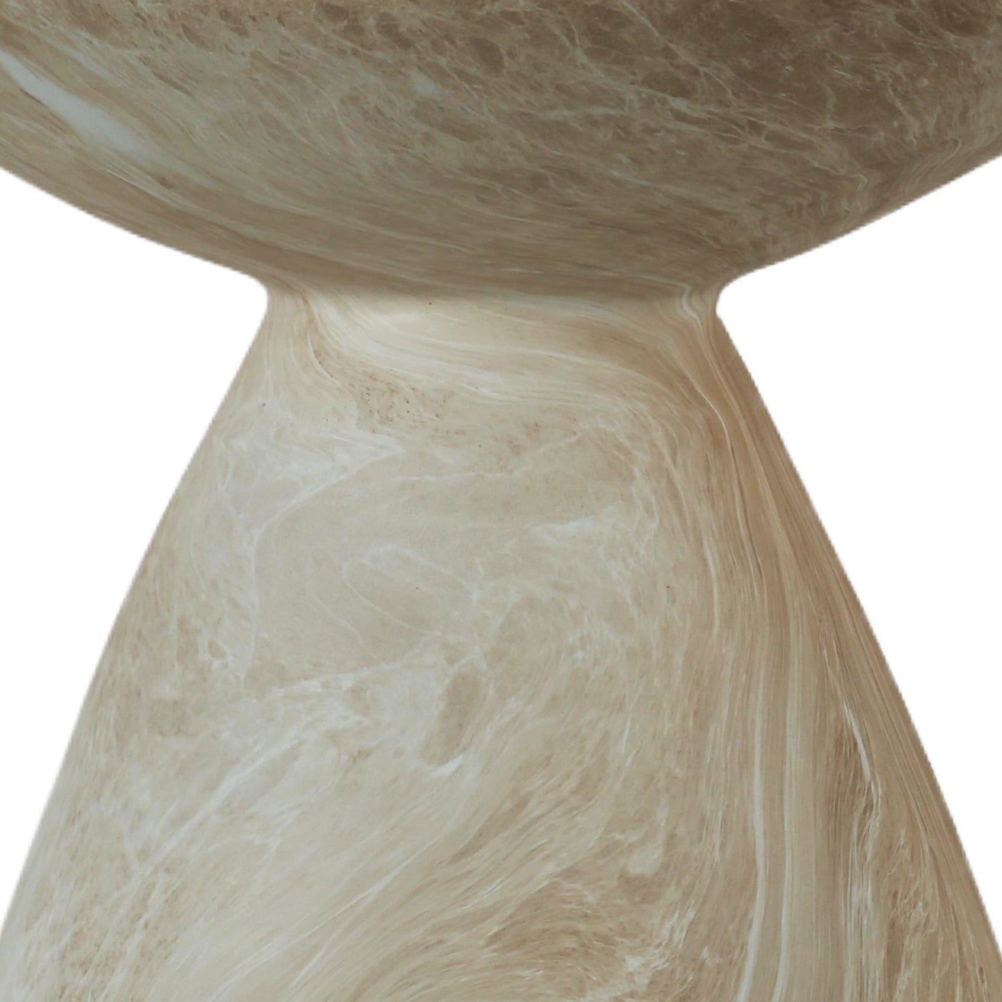 Terrazzo Faux Marble Outdoor Side Table