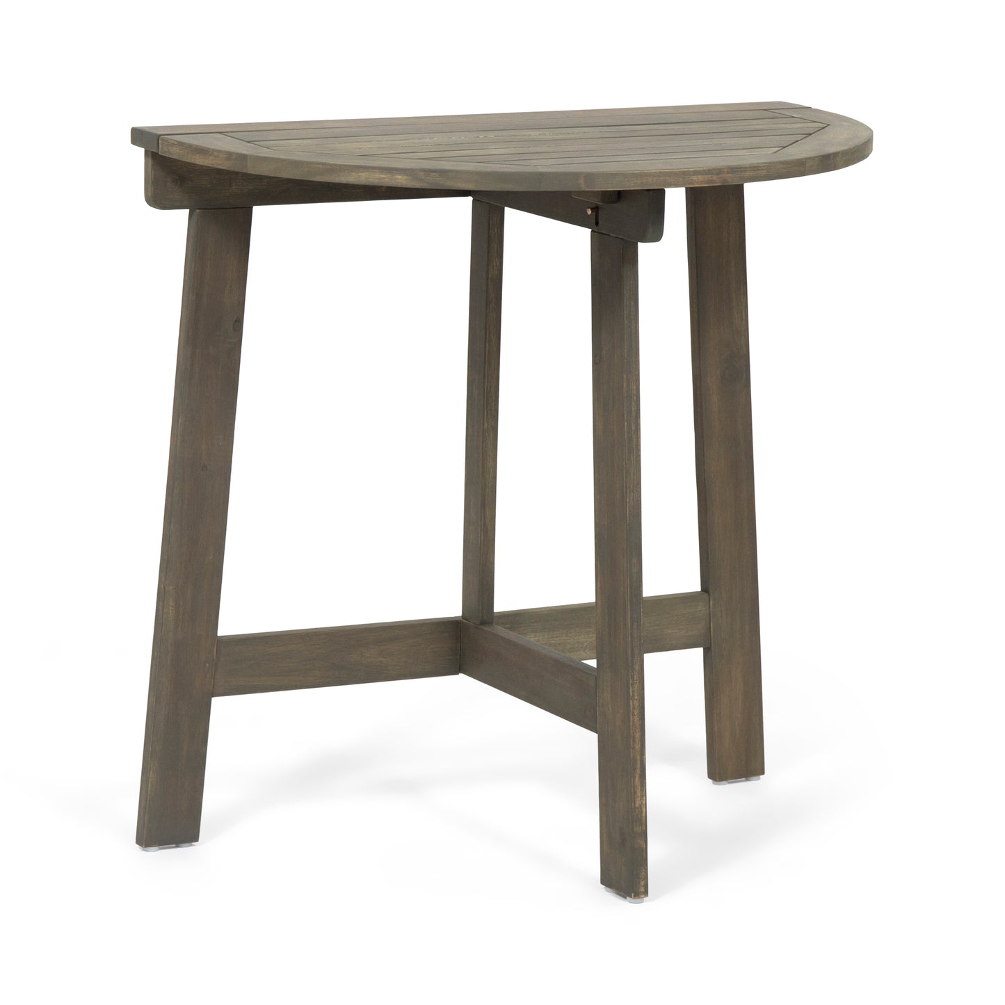 Ardin Folding Bistro Table, Grey Finish