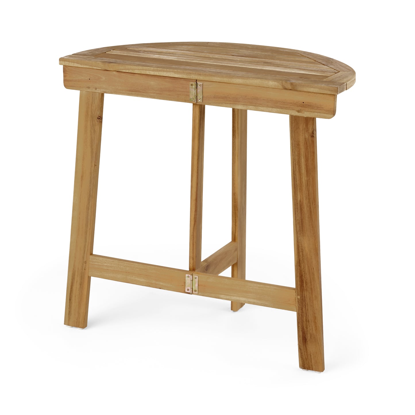 Ardin Folding Bistro Table, Natural Finish