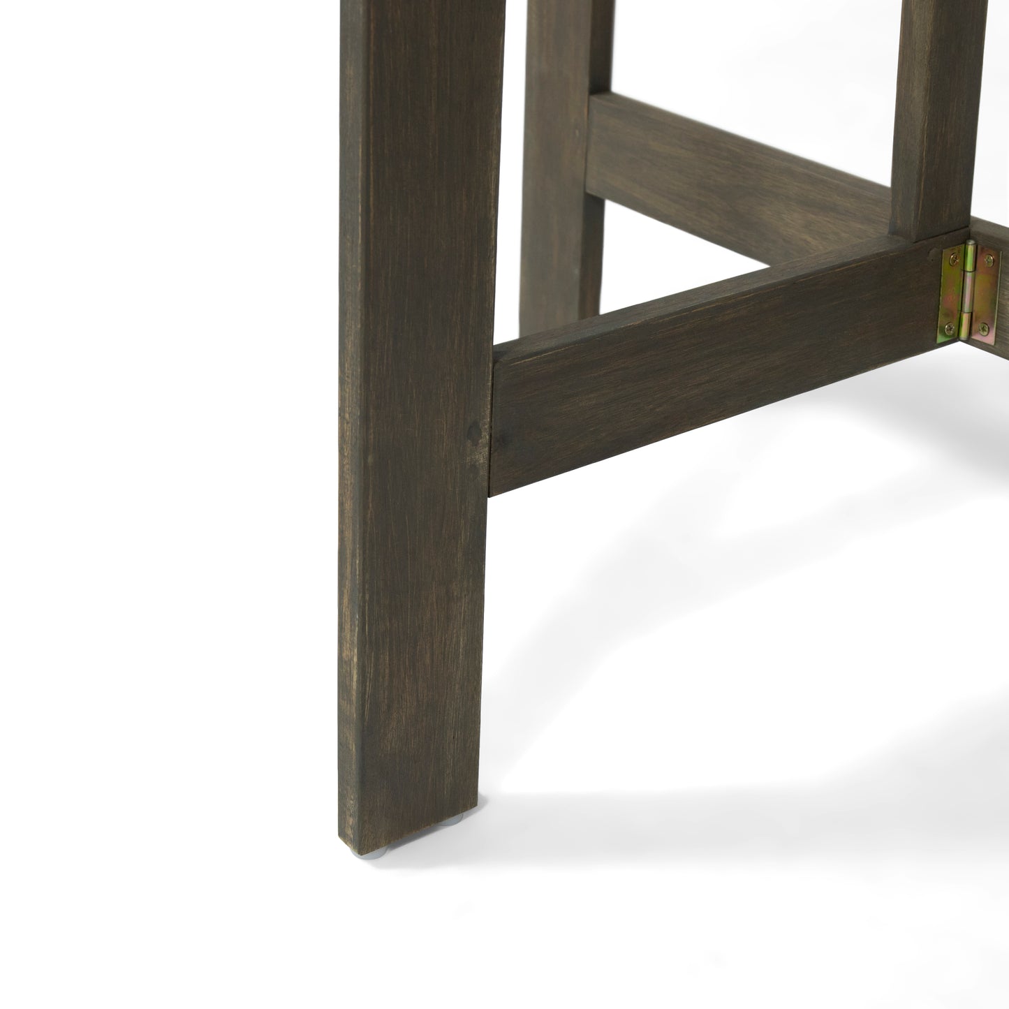 Ardin Folding Bistro Table, Grey Finish