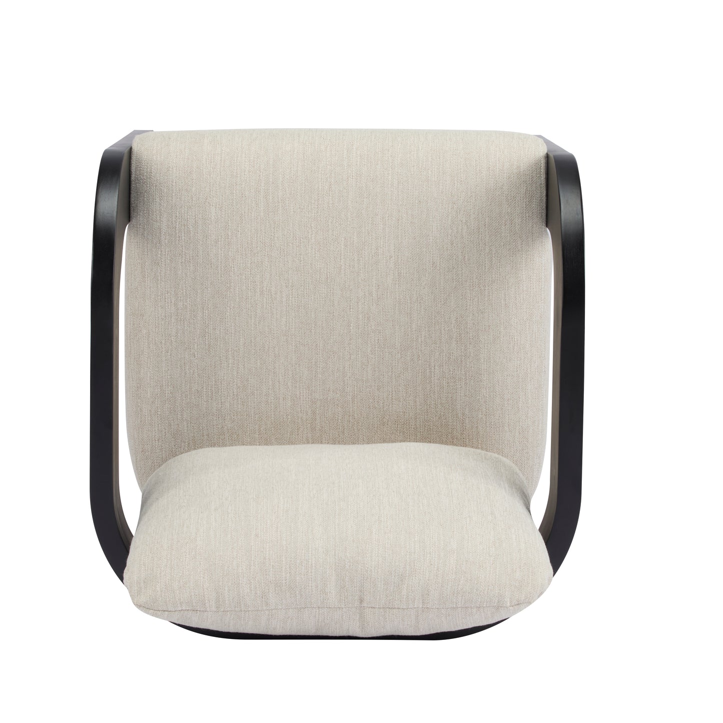 Lucien Upholstered Dining Armchairs (Set of 2), Black