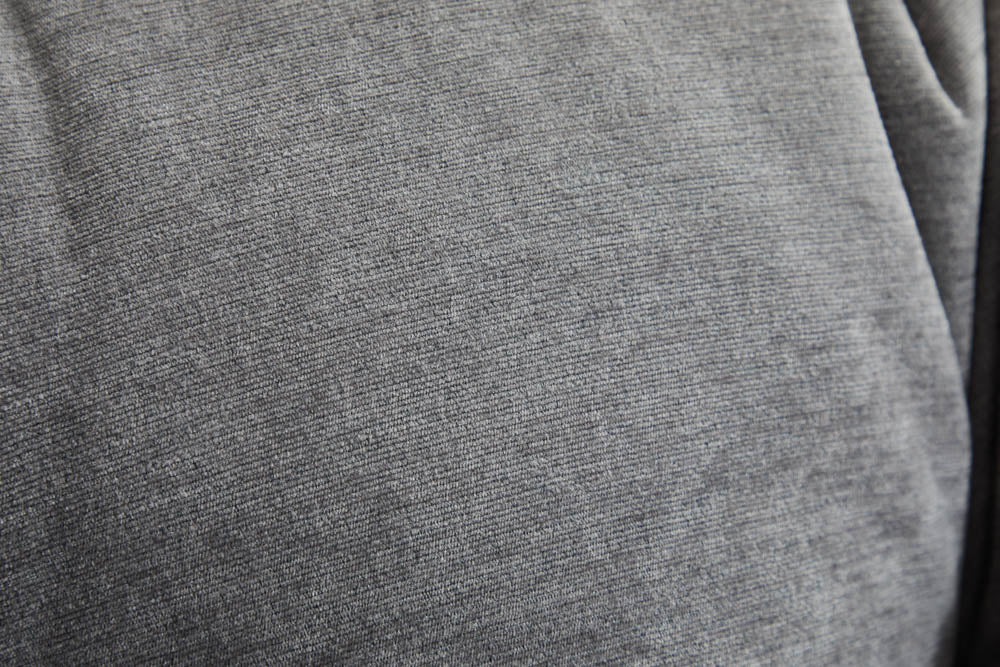 Oversized Papasan Swivel Accent Chair, Grey