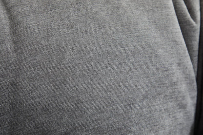 Oversized Papasan Swivel Accent Chair, Grey