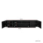 Palo TV Media Console with LED Lights, Black