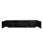Palo TV Media Console with LED Lights, Black