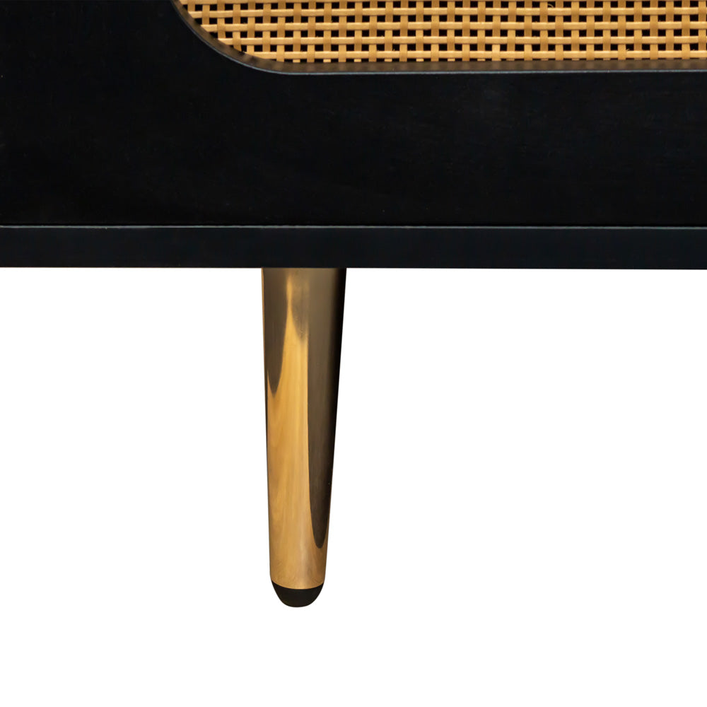 70"  Rattan Sideboard Tv Console