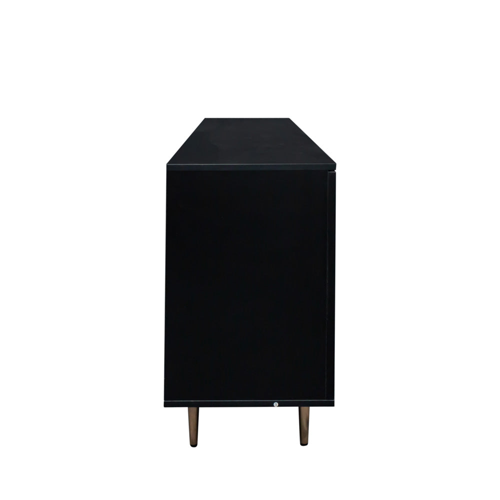 70"  Rattan Sideboard Tv Console