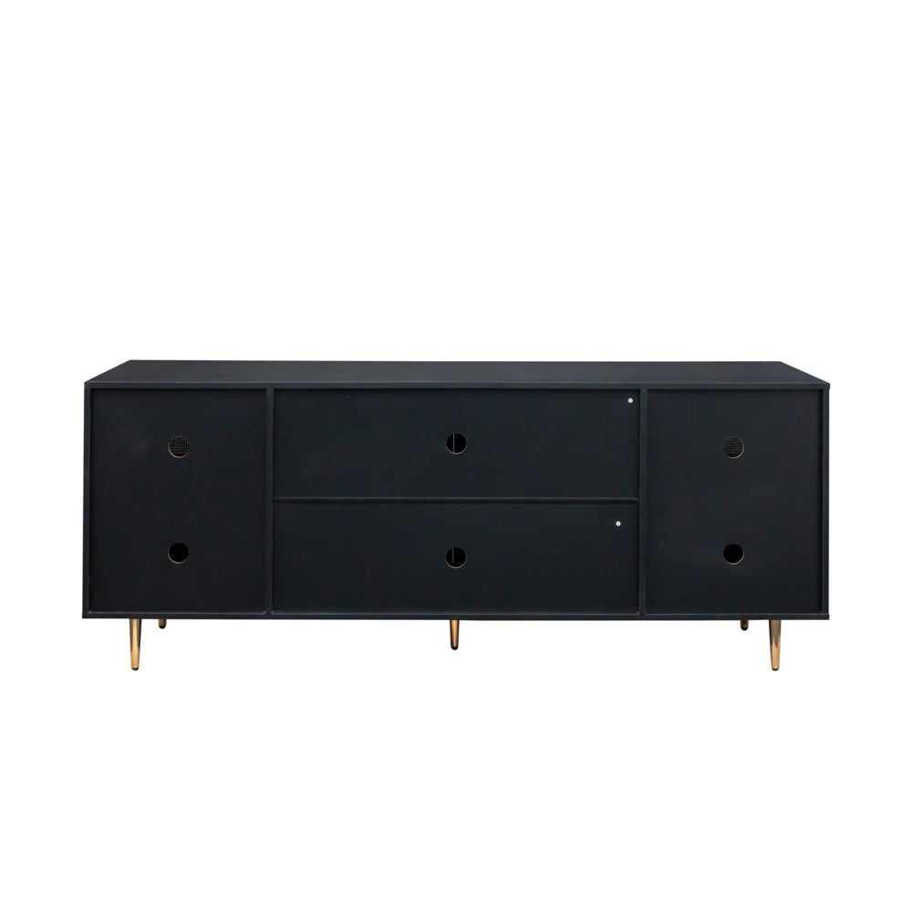 70"  Rattan Sideboard Tv Console