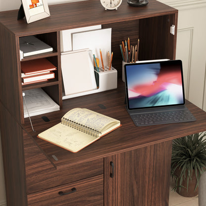 Symii Armoire Desk Cabinet