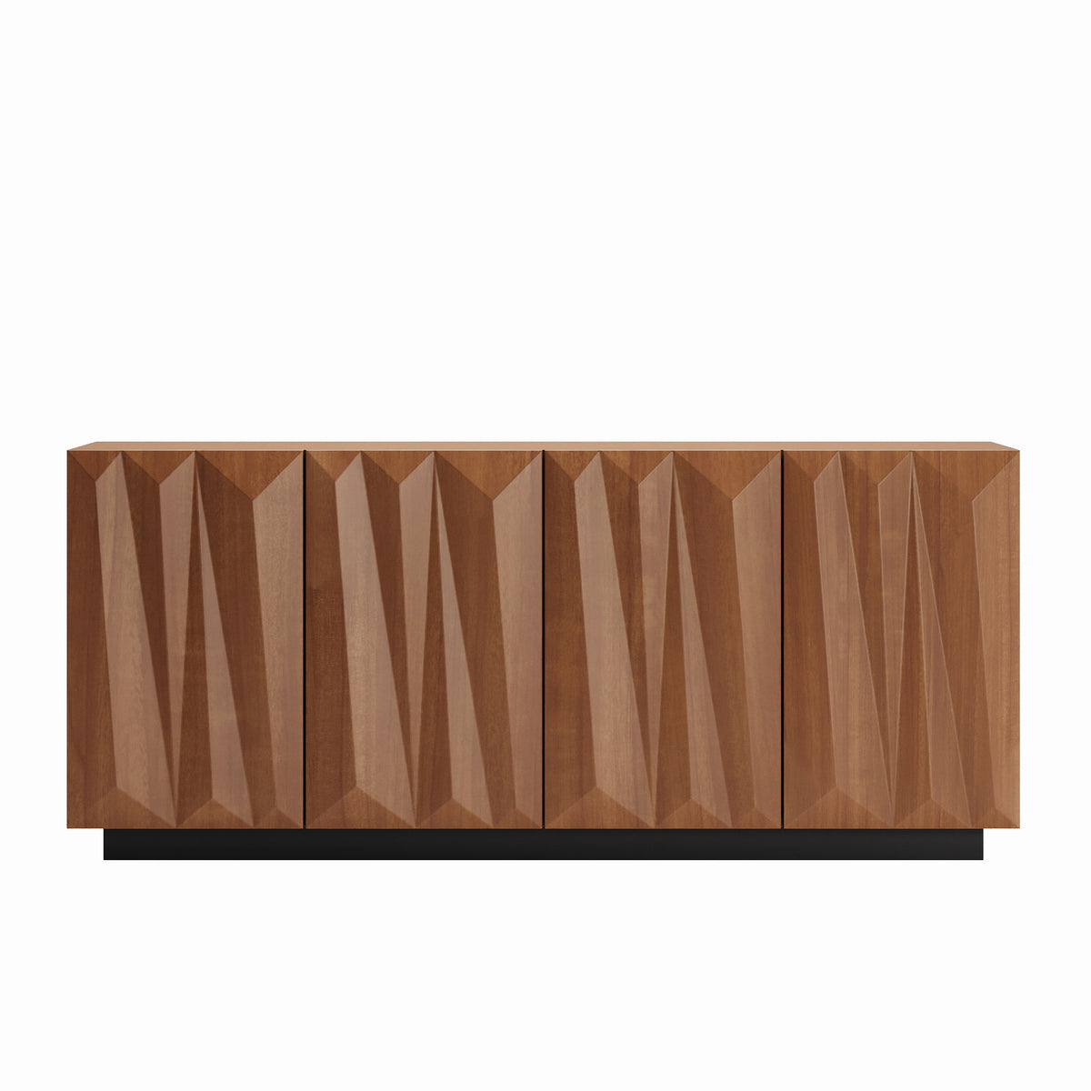 Varen Faceted Walnut Sideboard