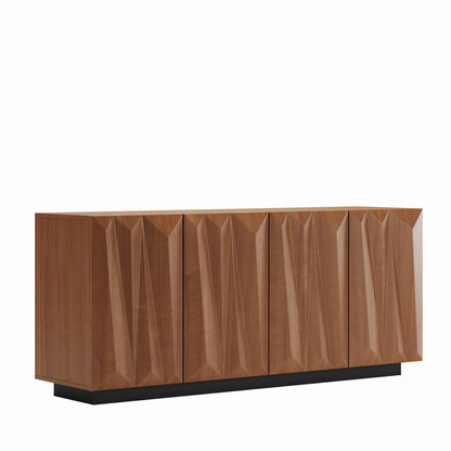 Varen Faceted Walnut Sideboard