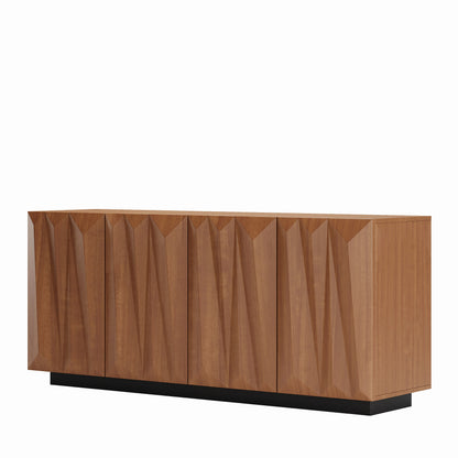 Varen Faceted Walnut Sideboard