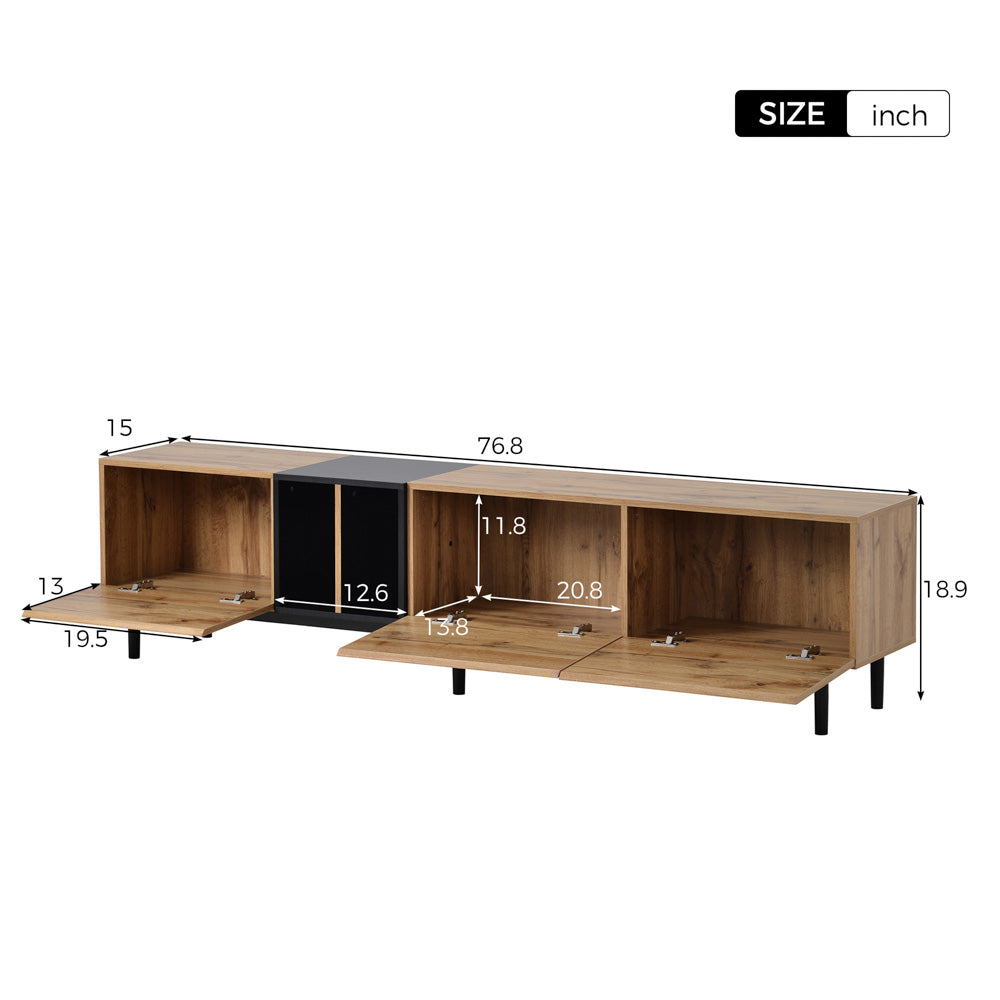 Zane 80" Media Console Table