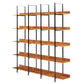 Ouvre 5-Tiered Bookcase, Oak