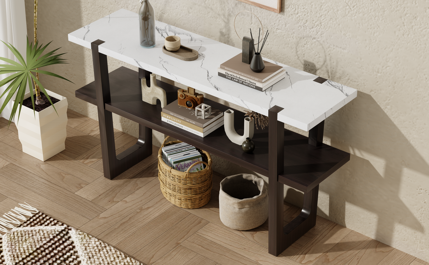 Berg Console Table, Espresso