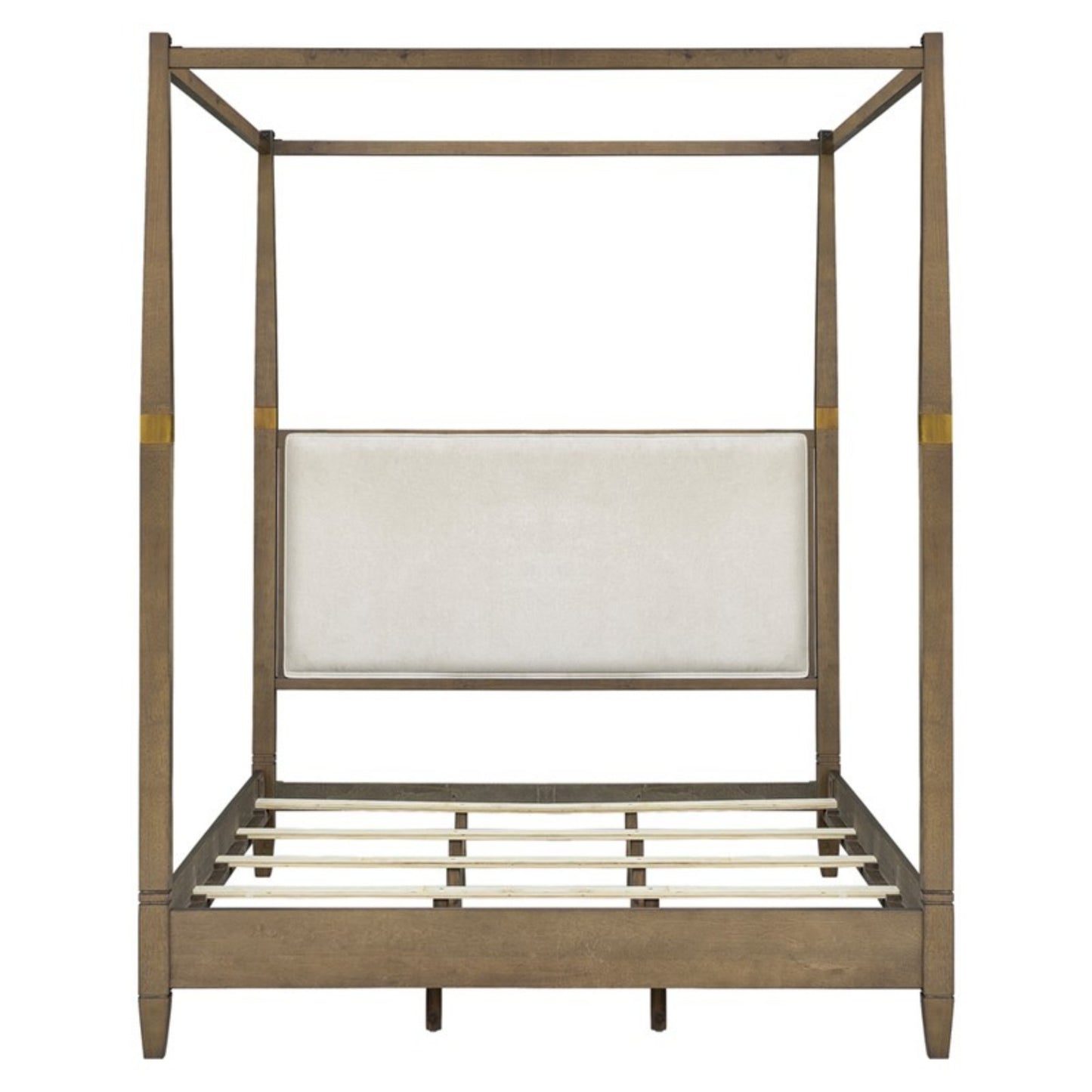 Arden Canopy Upholstered Bed, Queen