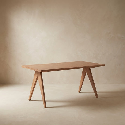 Ainsley Solid Wood Dining Table