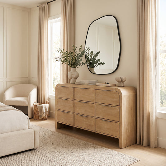 Ardena Natural 9-Drawer Dresser