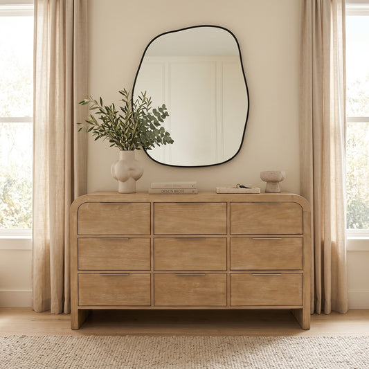 Ardena Natural 9-Drawer Dresser