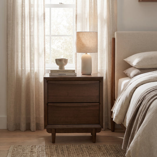 Astrid Walnut Nightstand