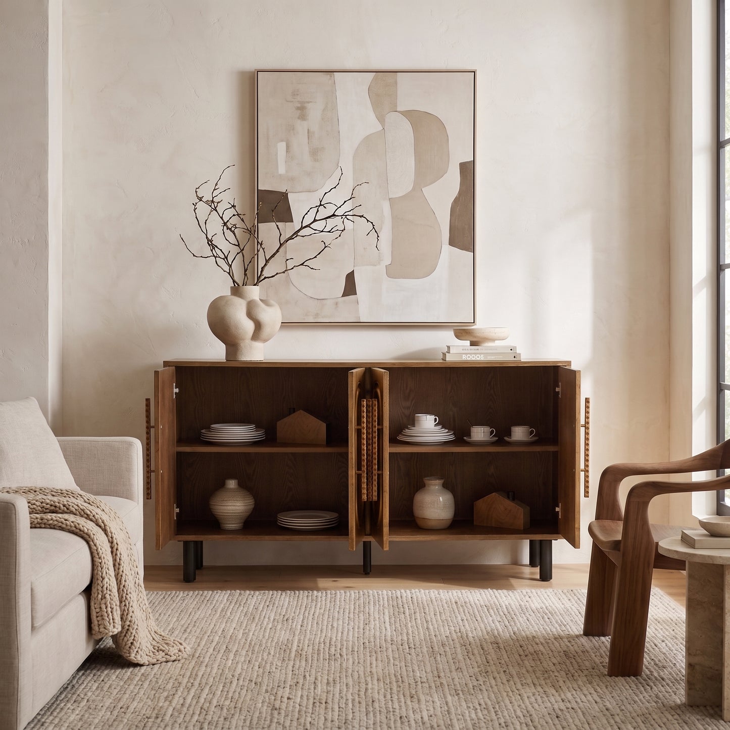 Aurelia Arched Four-Door Sideboard