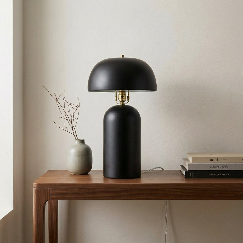 Avero Sculptural Ceramic Table Lamp