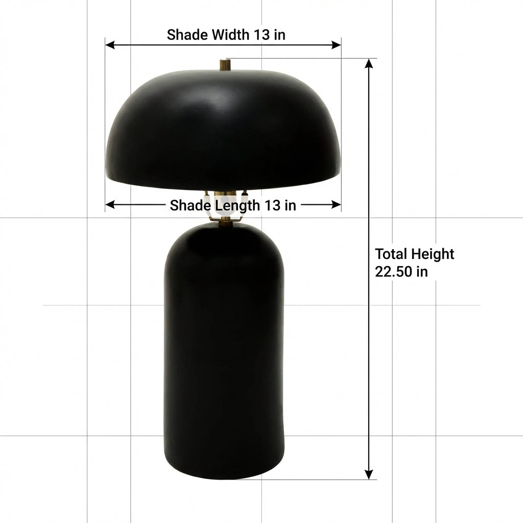 Avero Sculptural Ceramic Table Lamp