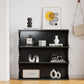 Noir 4-Tier Modular Bookcase & Coffee Table