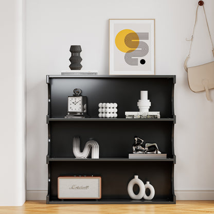 Noir 4-Tier Modular Bookcase & Coffee Table