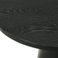 Jasper Ebony Black 3-Piece Coffee, End Table Set
