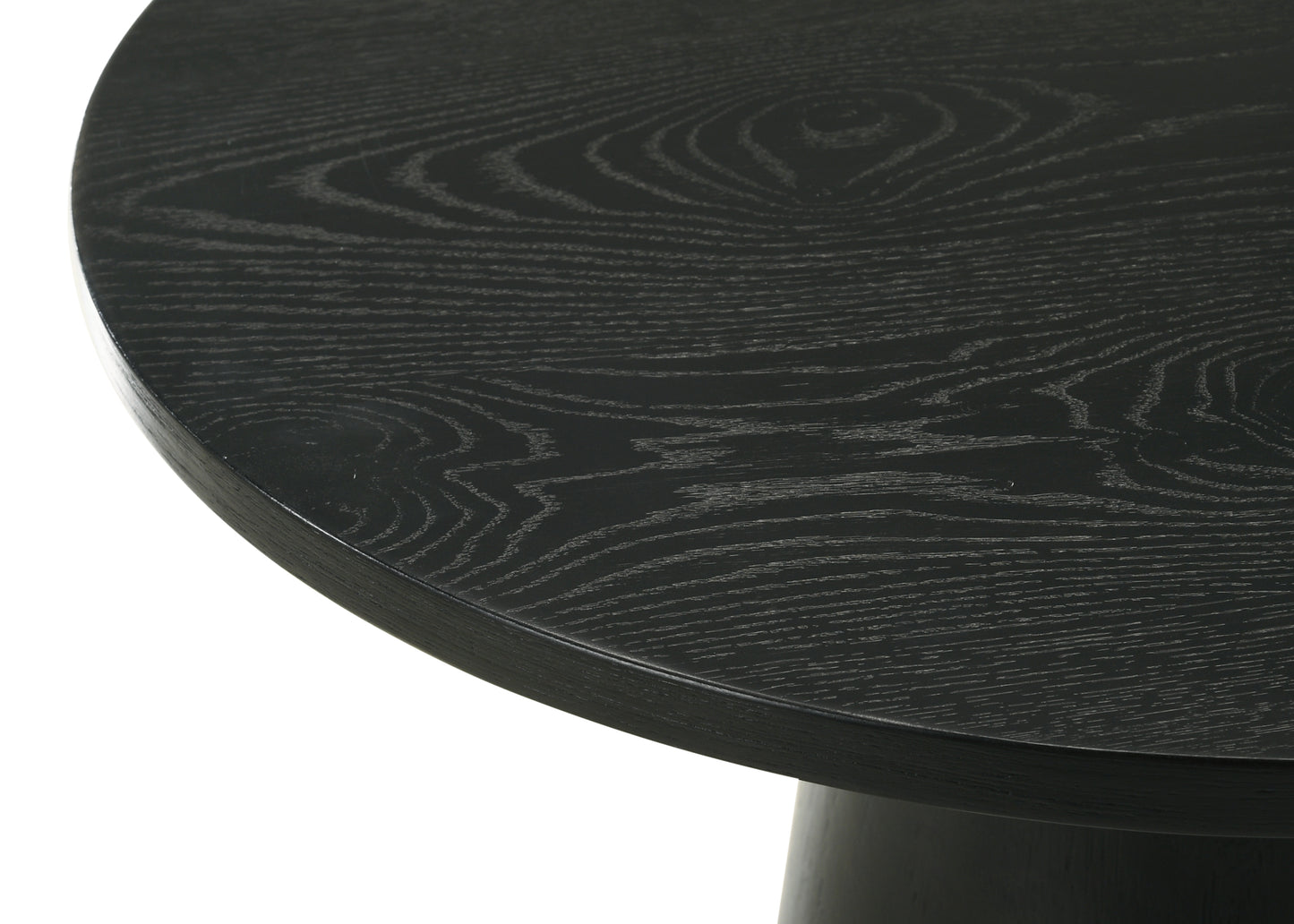 Jasper Ebony Black 3-Piece Coffee, End Table Set