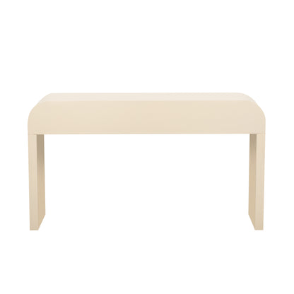 Pyrk Console Table, Apricot Cream