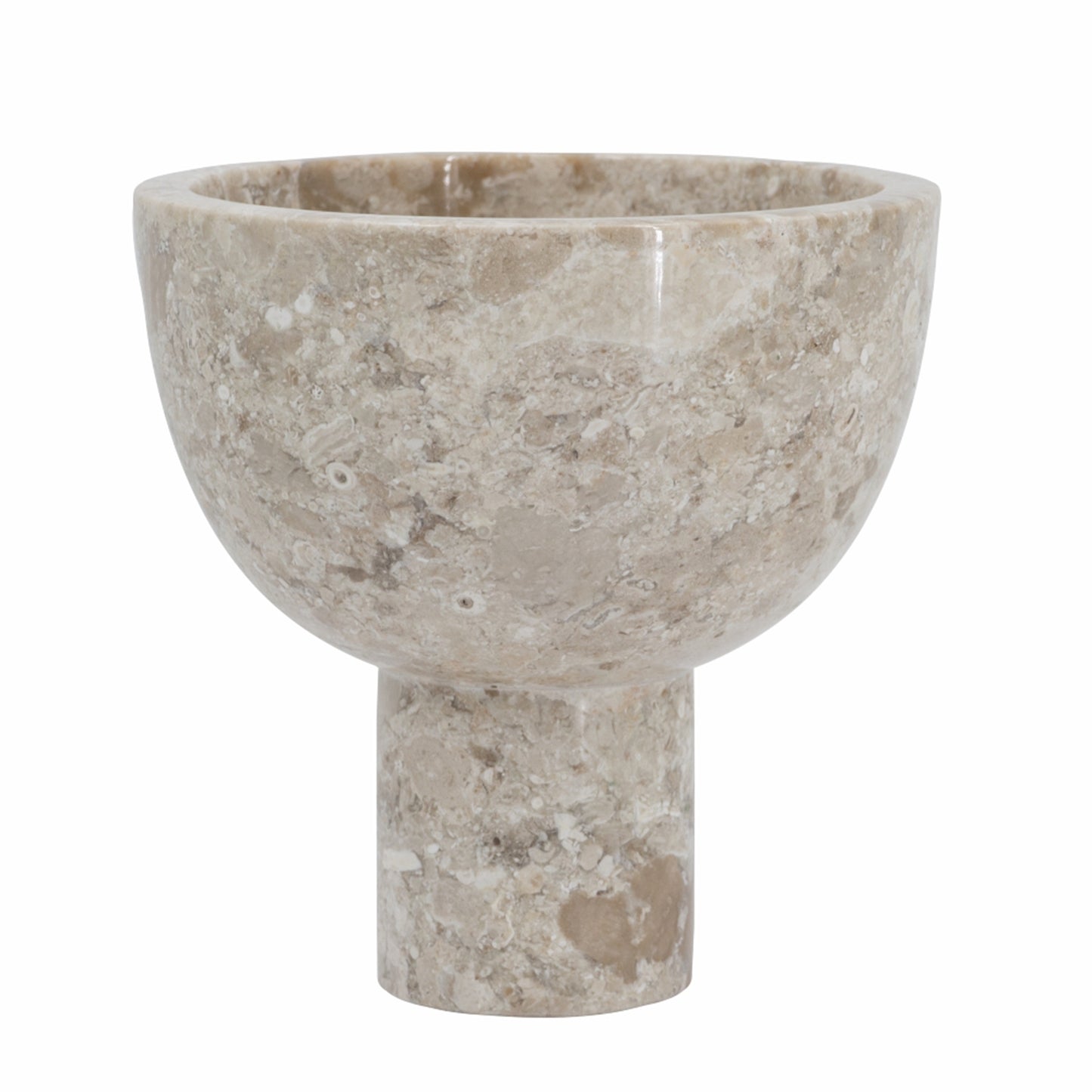 Aurea Marble Pedestal Bowl