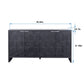 Twenty Sideboard Cabinet, Black