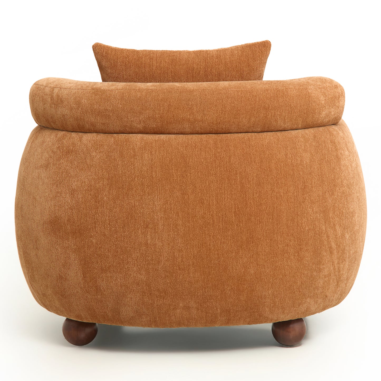 Lunara Bouclé Accent Chair, Tuscan