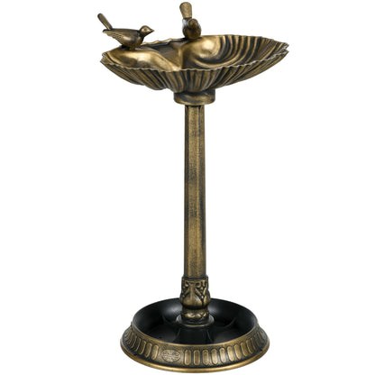 Aveline Sculptural Bird Bath & Garden Pedestal