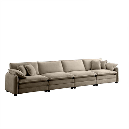 Berk Corduroy Sofa, Tan