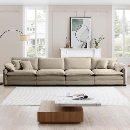 Berk Corduroy Sofa, Tan