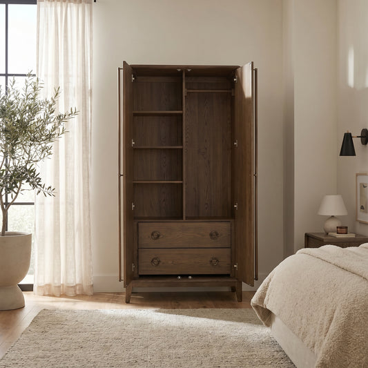 Brenner Tall Storage Armoire