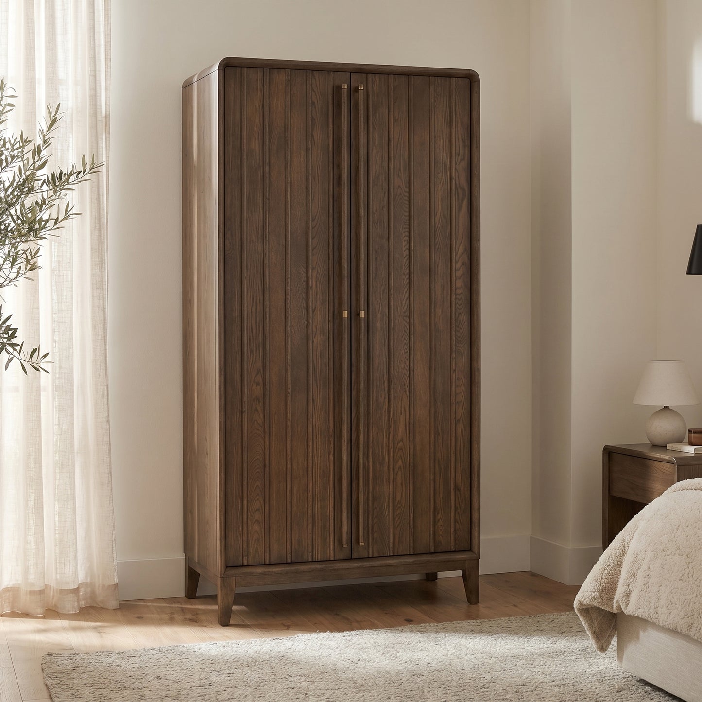 Brenner Tall Storage Armoire