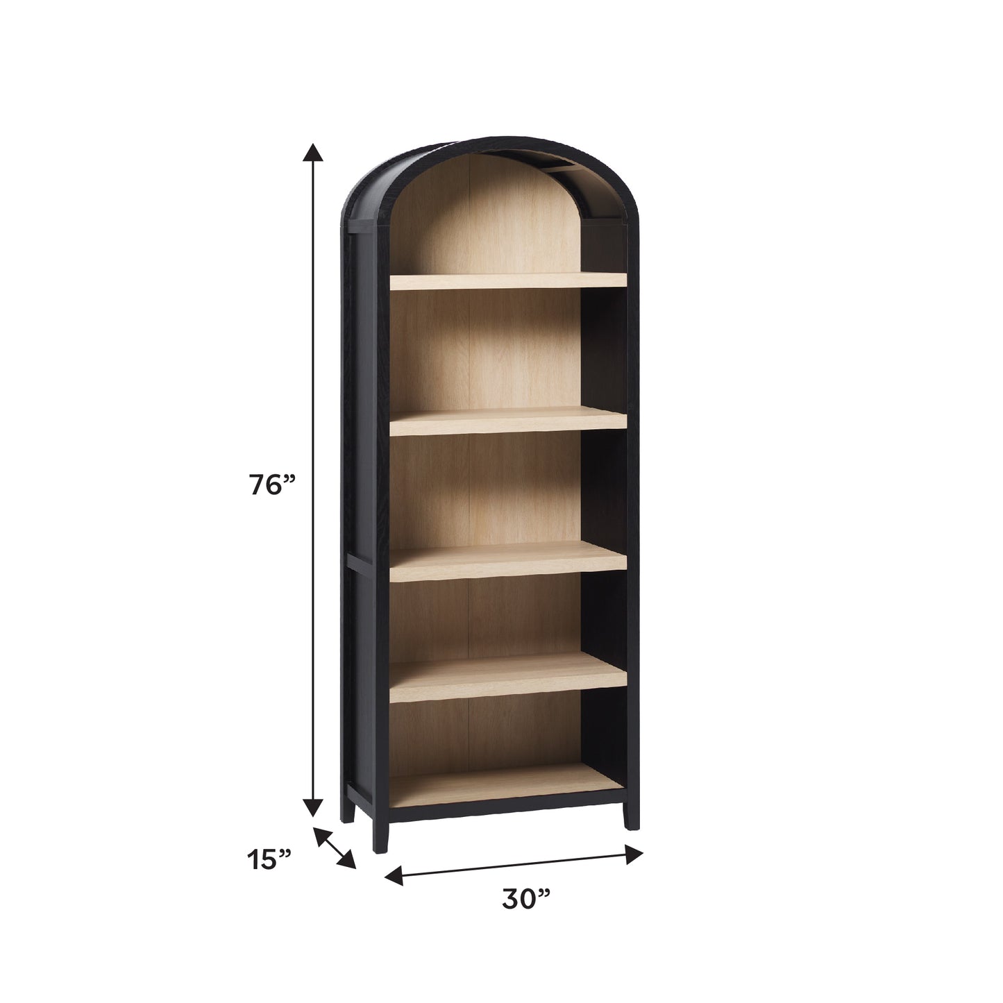 Delilah Arched Bookshelf